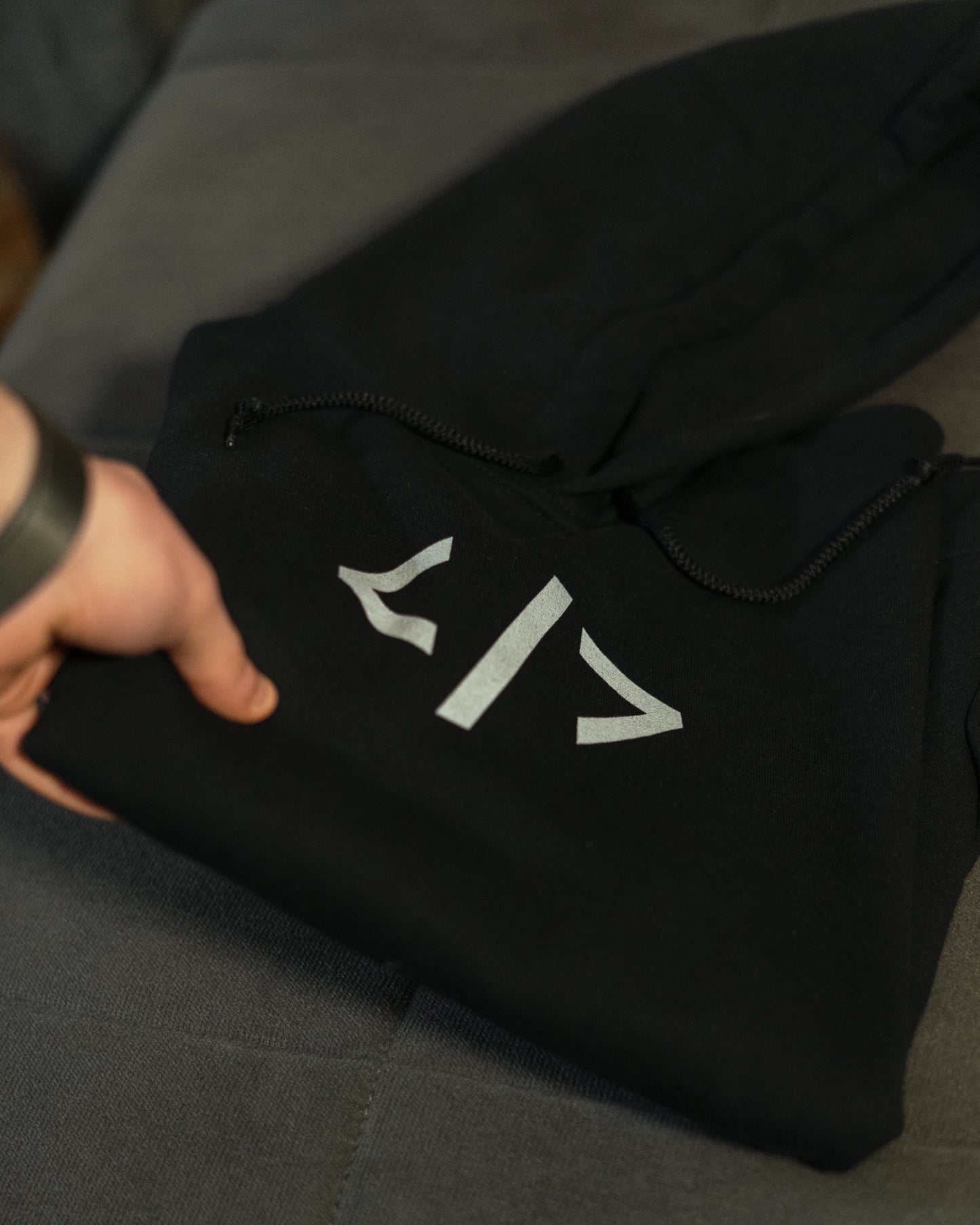 Autonomous Coder Black Unisex Hoodie