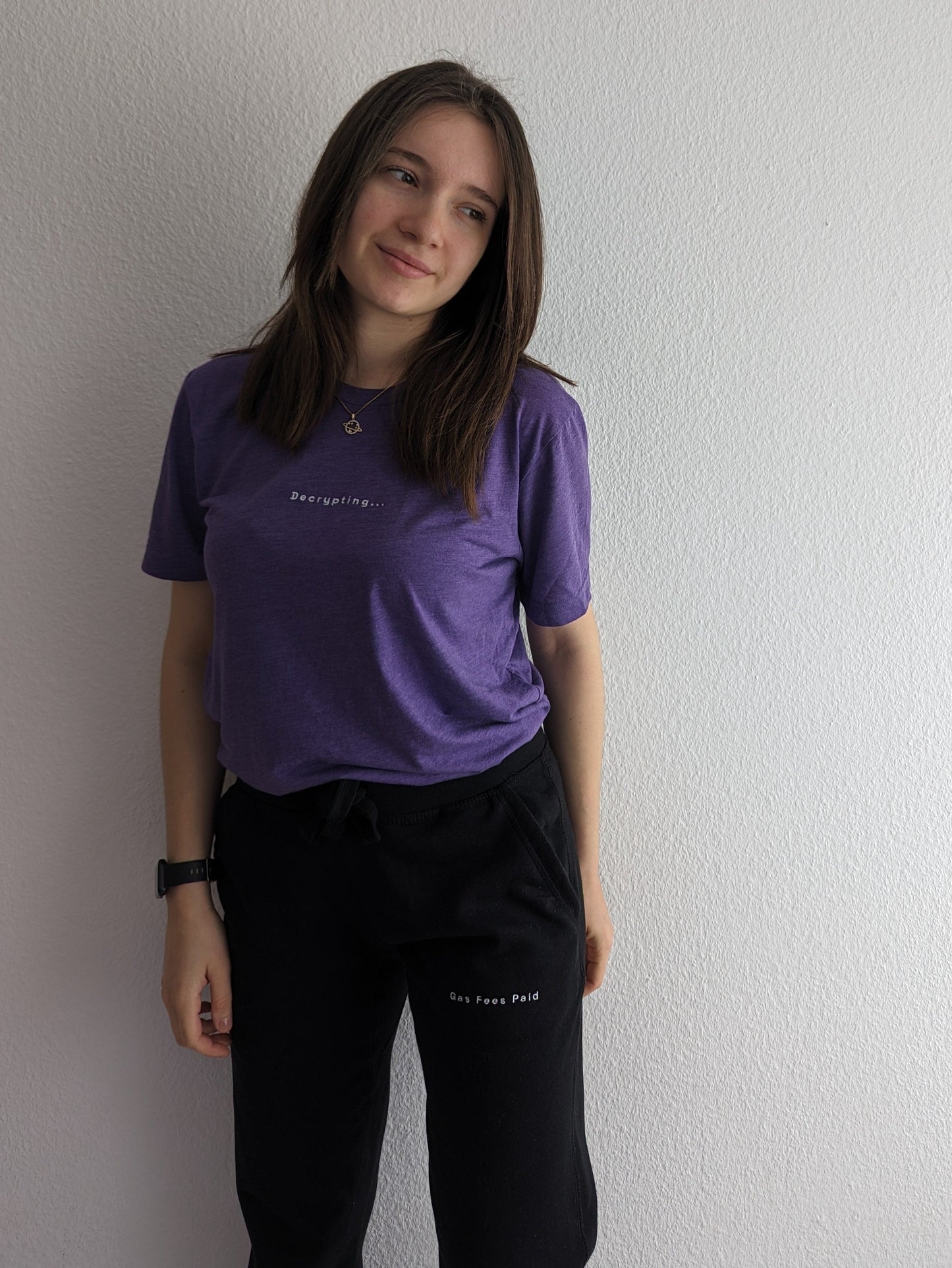 Gas Fees Paid - Codergirl x Devhero - Unisex fleece sweatpants