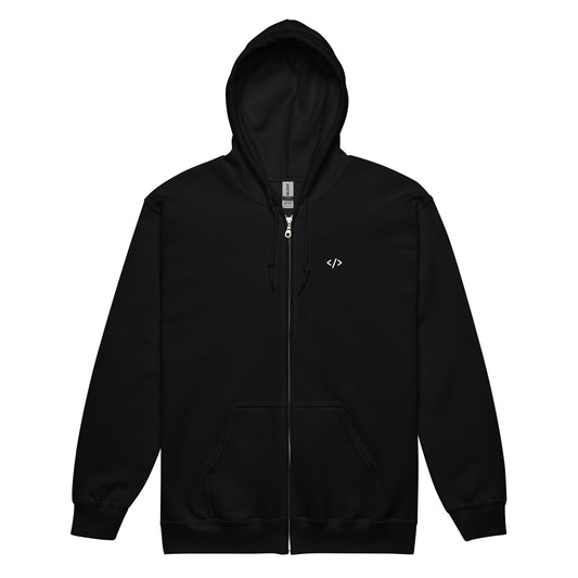 Autonomous Coder Unisex heavy blend zip hoodie