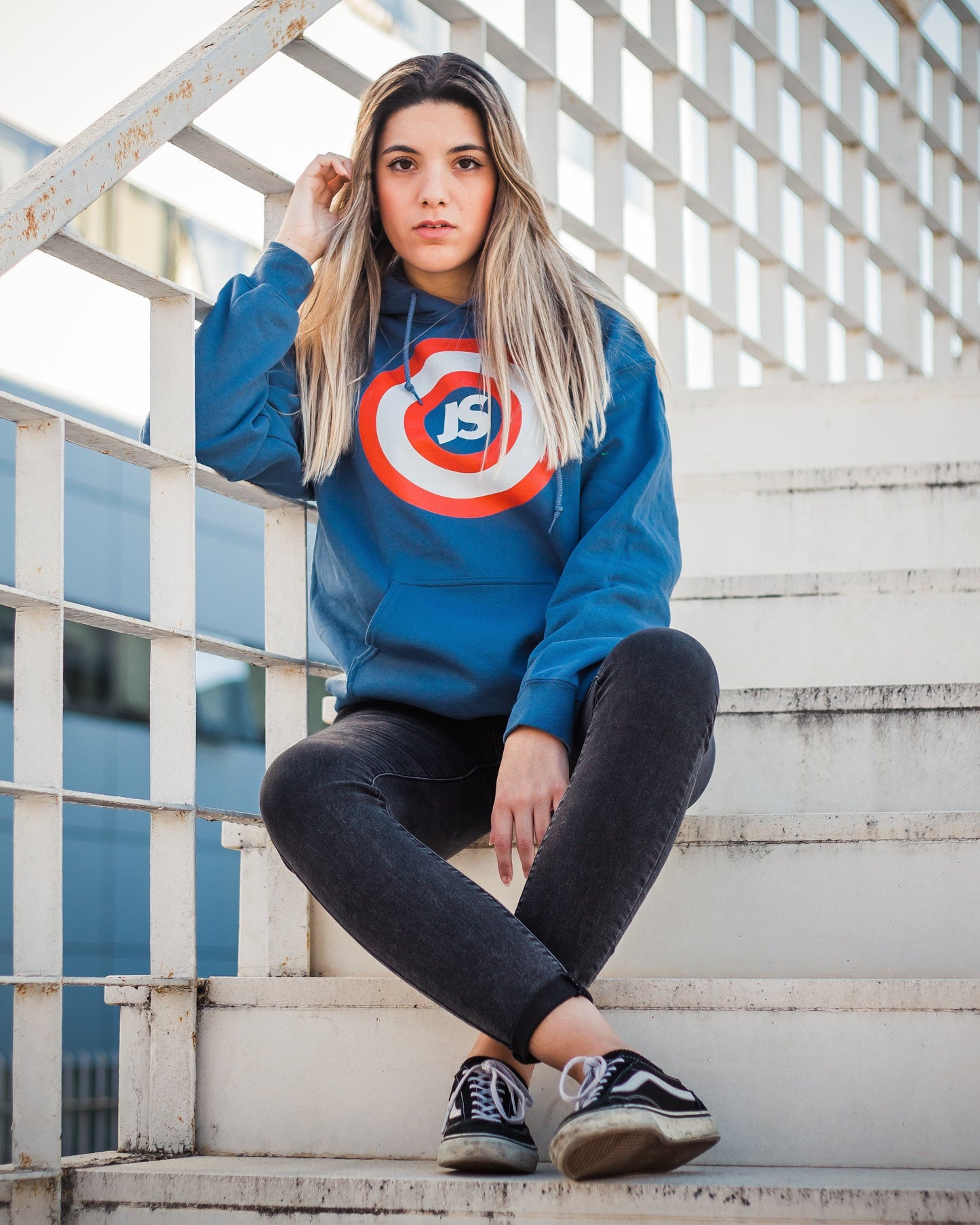 Captain JS - hooded sweatshirt