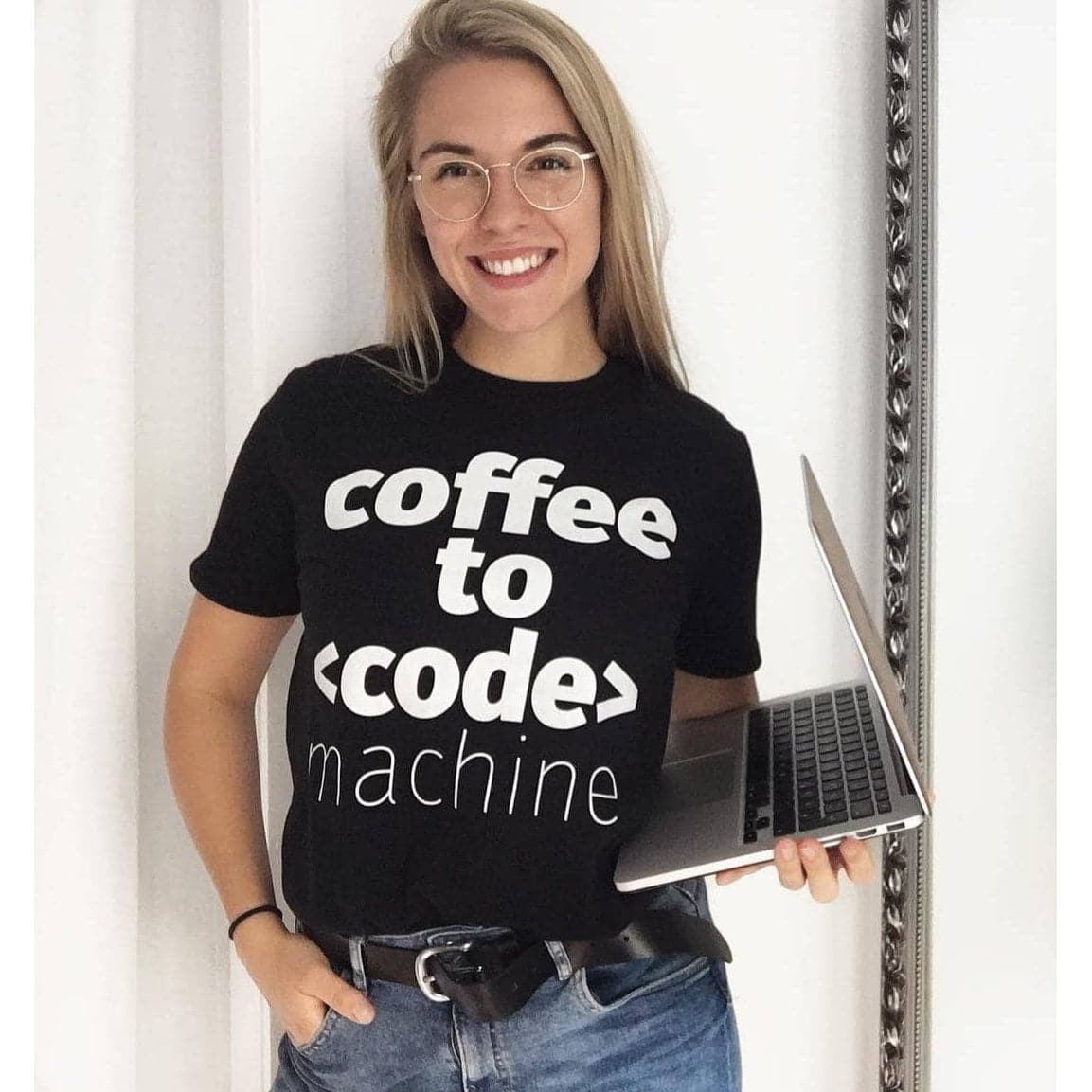 Coffee to Code Machine Shirt