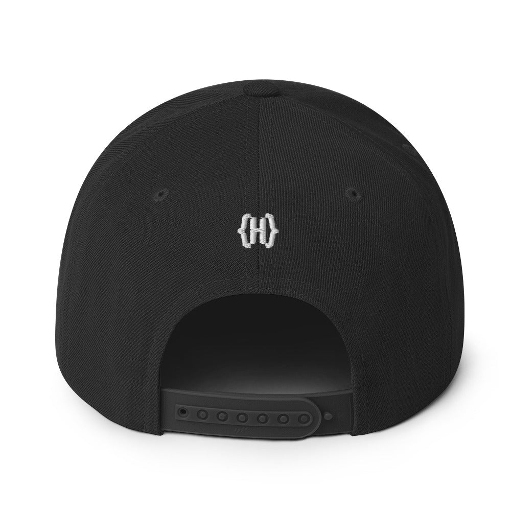 Women who code black snapback hat