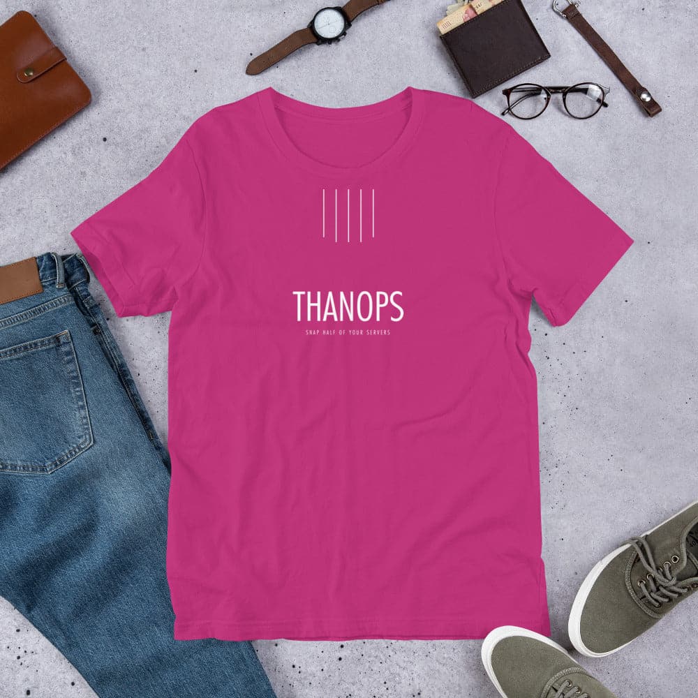 THANOPS short sleeve unisex t-shirt