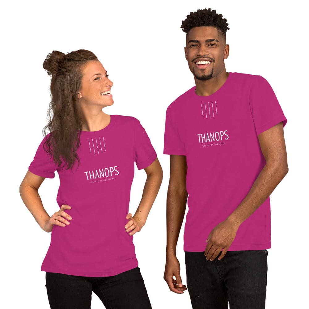 THANOPS short sleeve unisex t-shirt