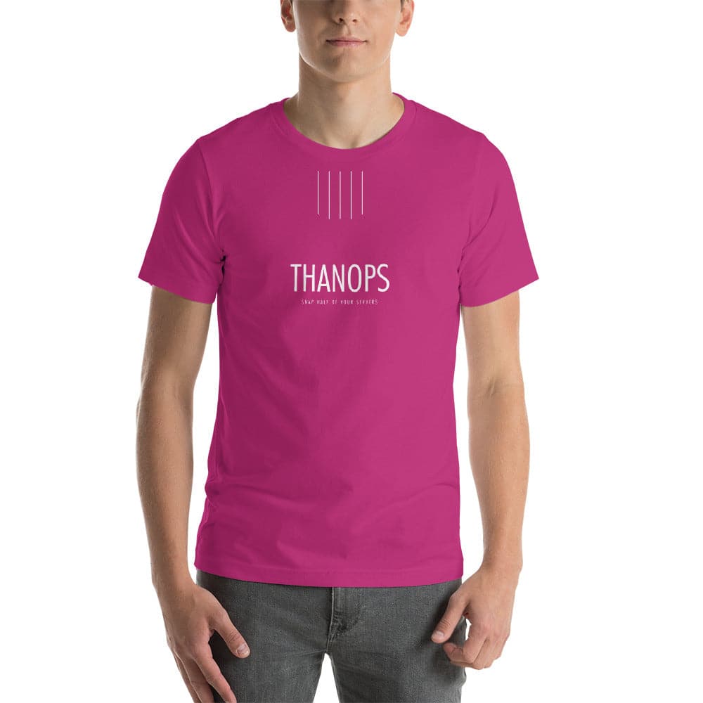THANOPS short sleeve unisex t-shirt