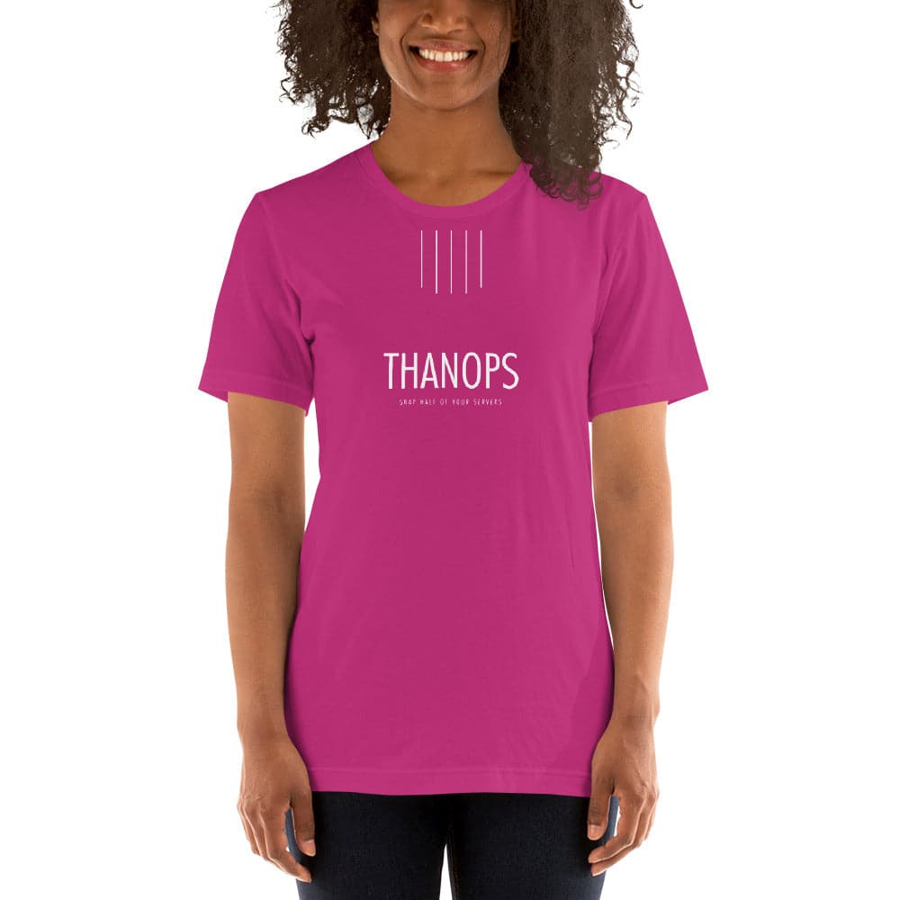 THANOPS short sleeve unisex t-shirt