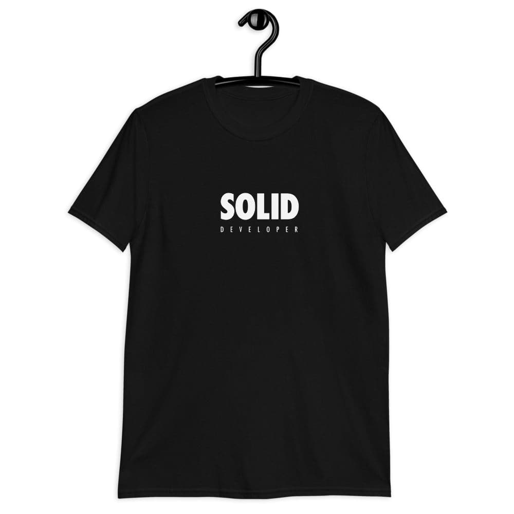 SOLID Developer Short-Sleeve Unisex T-Shirt