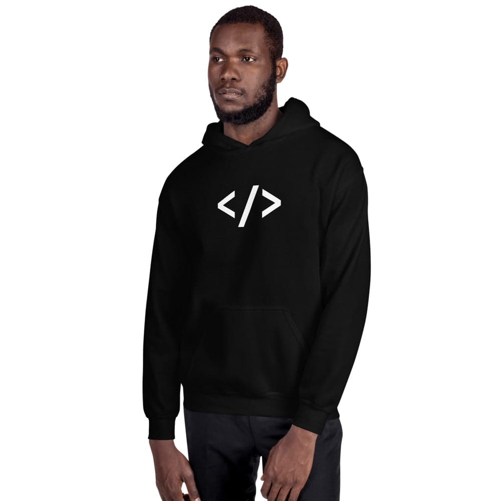 Autonomous Coder Black Unisex Hoodie