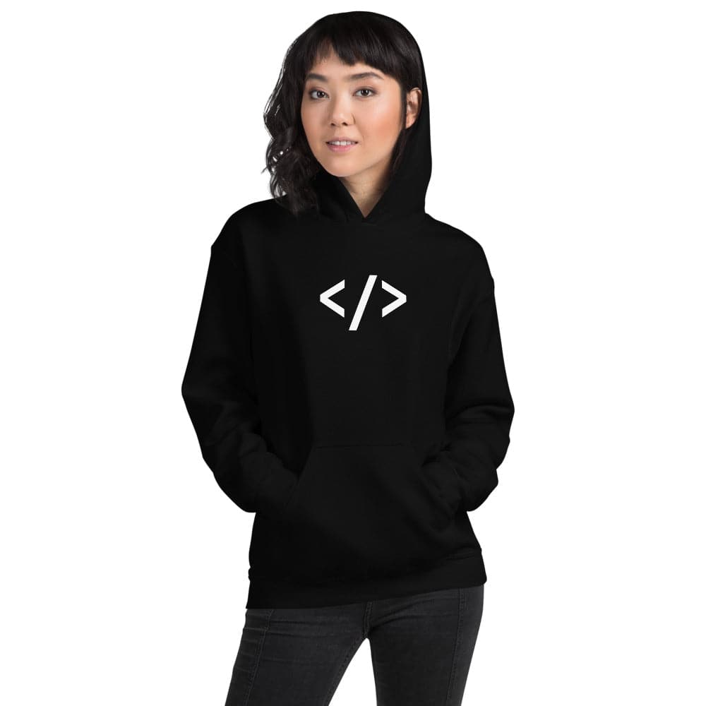 Autonomous Coder Black Unisex Hoodie