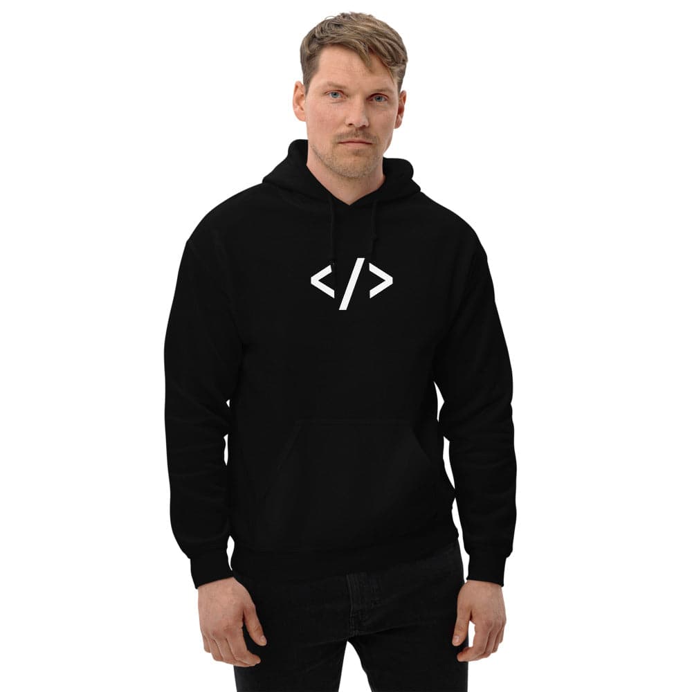 Autonomous Coder Black Unisex Hoodie