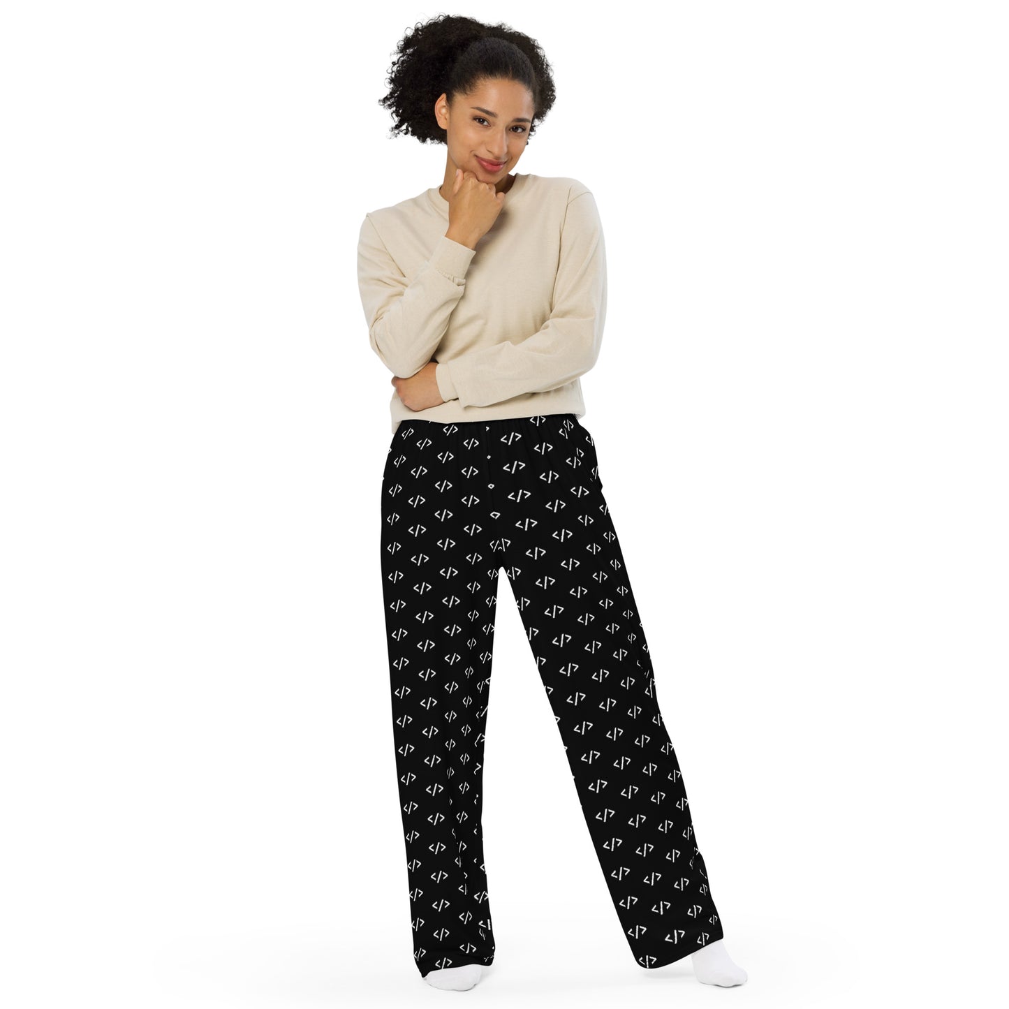 Autonomous Coder unisex wide-leg pants