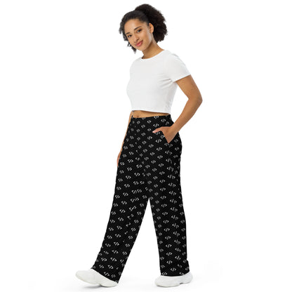 Autonomous Coder unisex wide-leg pants