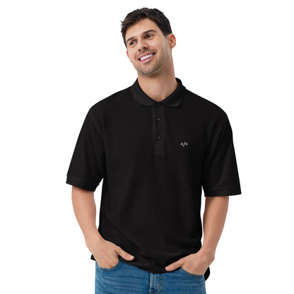 Autonomous Coder Men's Premium Polo