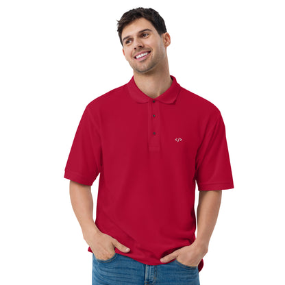 Autonomous Coder Men's Premium Polo