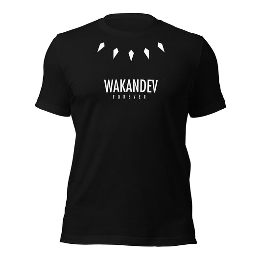 Wakandev Forever Empowered Black T-Shirt