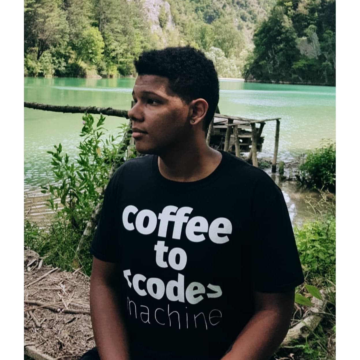 Coffee to Code Machine Shirt