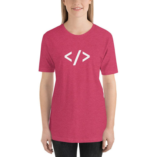 Autonomous Pink - short sleeve t-shirt for women developers