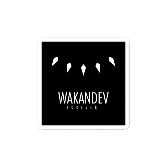 Wakandev High-quality Vinyl Bubble-free stickers