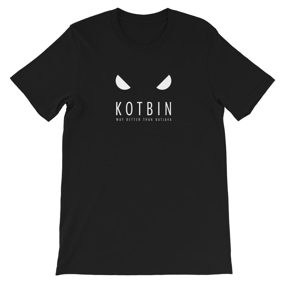 KOTBIN Black Short-Sleeve Unisex T-Shirt