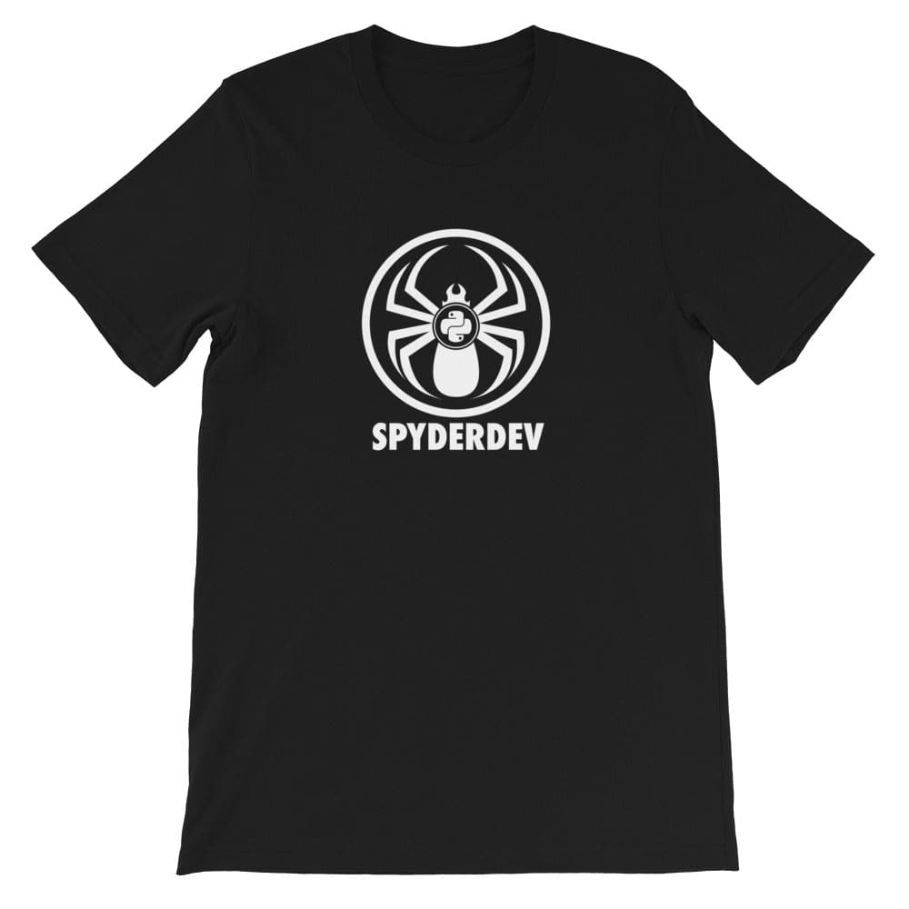 SPYDERDEV Black Short-Sleeve T-Shirt