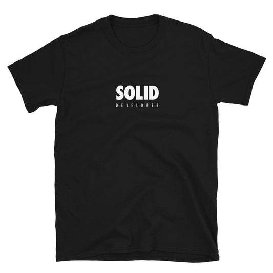 SOLID Developer Short-Sleeve Unisex T-Shirt